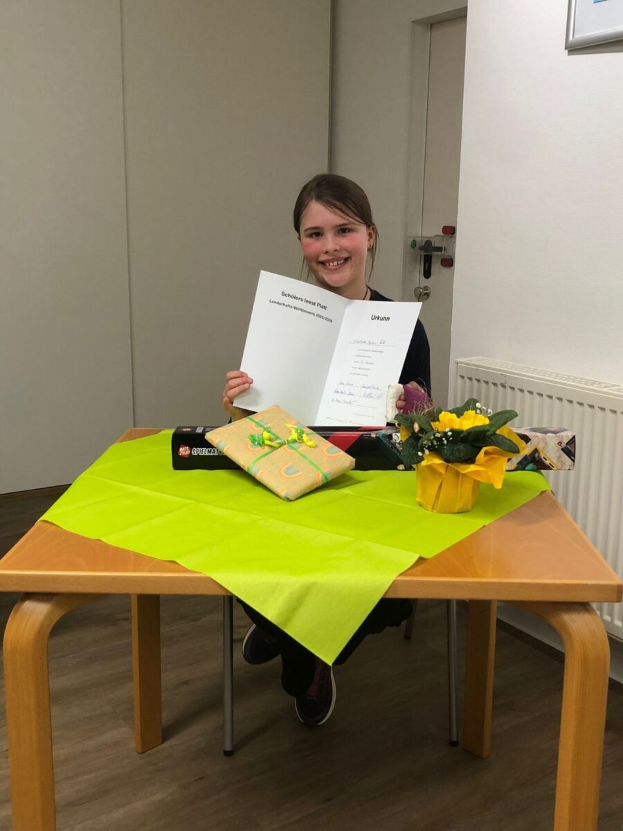 plattdeutscher Lesewettbewerb